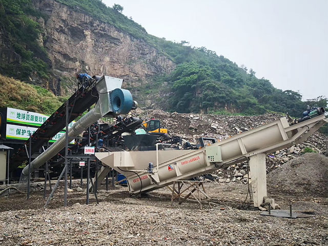 江蘇鹽城年處理80萬噸建筑垃圾廢棄礦渣再利用項(xiàng)目建成