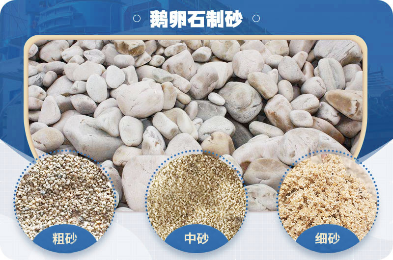 風(fēng)化石，鵝卵石制砂